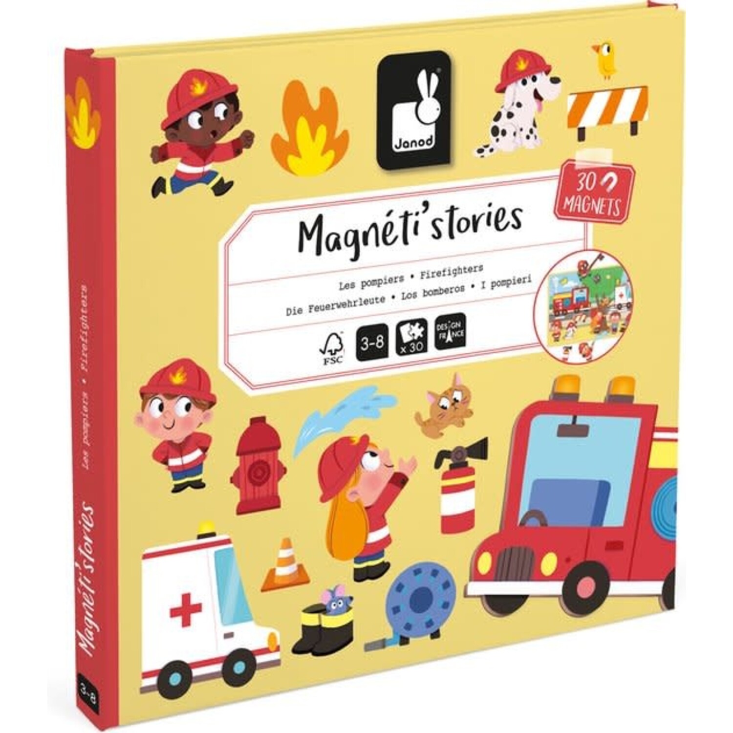 Janod | Magneti Stories | Brandweer
