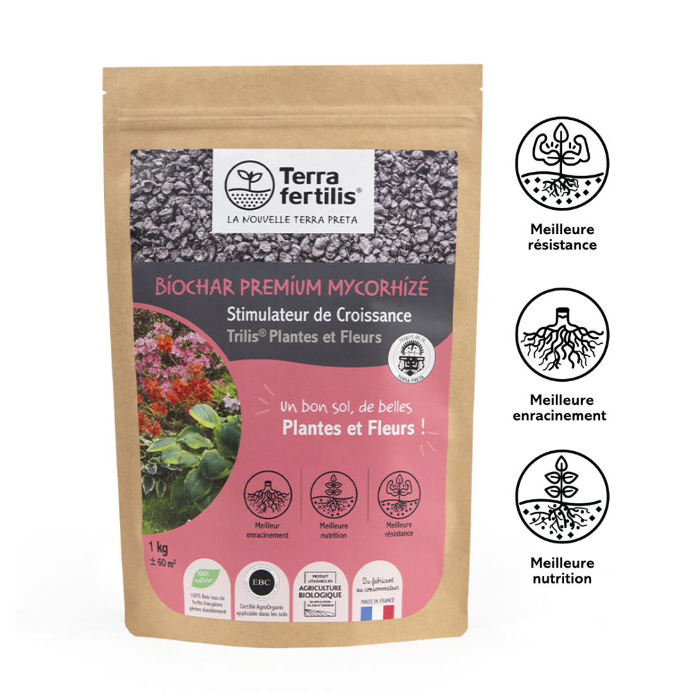 Fertilisant plantes et fleurs à base de mycorhizes - 1 kg