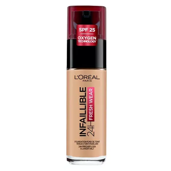 Base Líquida L'Oréal Paris Infallible 24h Fresh Wear nº 140 Bege Dourado 30ml