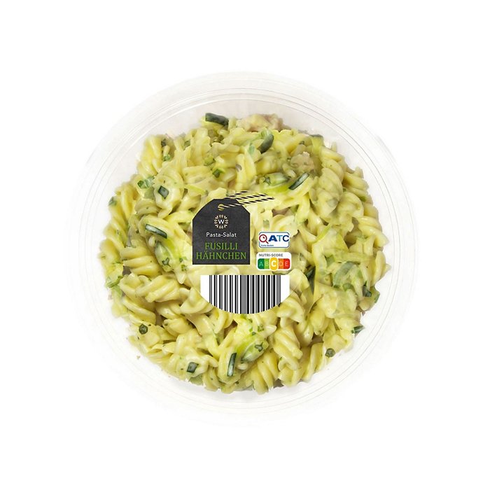 WONNEMEYER Pasta-Salate 250 g, Fusilli-Hähnchen
