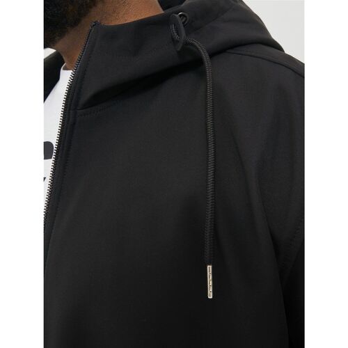 Jack & Jones - 12236331 JJEBASIC SOFTSHEL-BLACK Negro