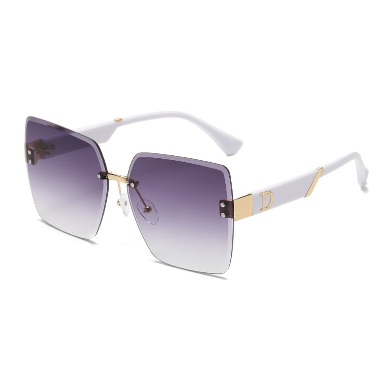 Aisyi - Gradient Square Frameless Zonnebril