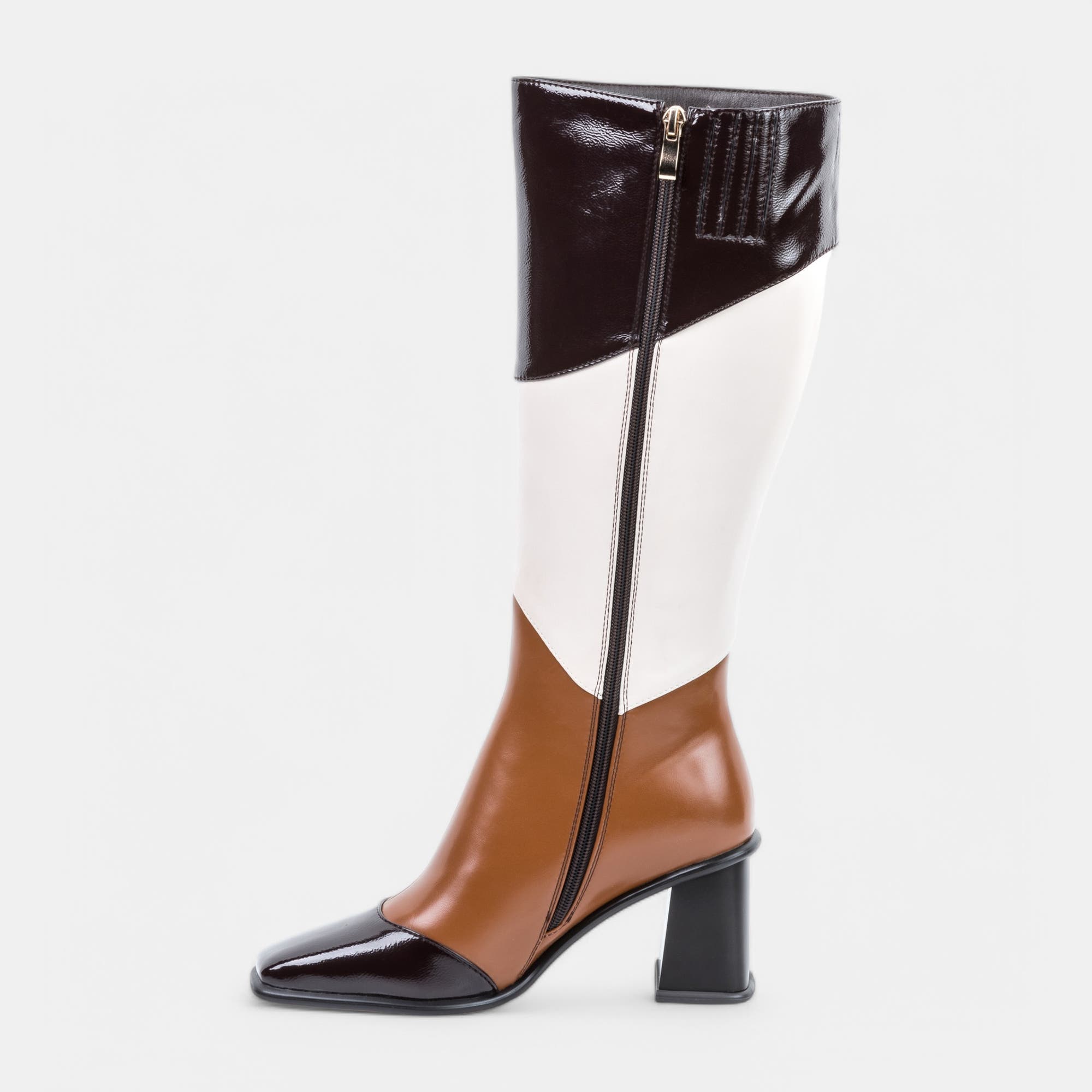 Bottes à talon Femme marron