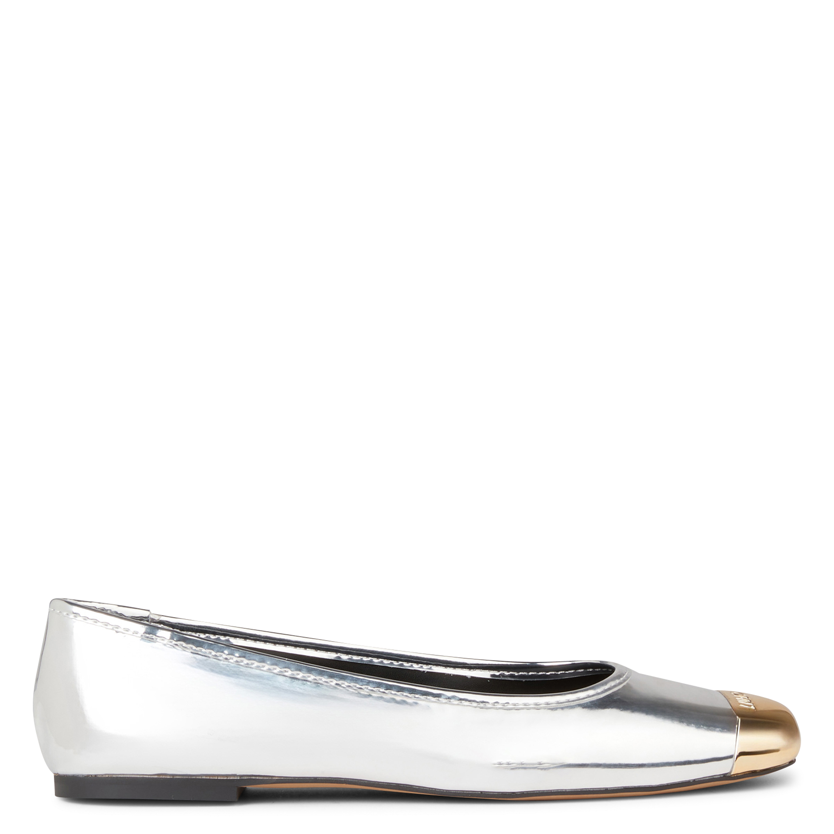 DAFNE 01 - Ballerines métallisées | Argent