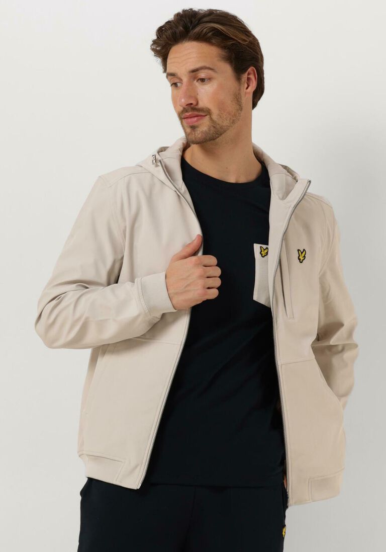 LYLE & SCOTT beige lyle & scott jack softshell jacket