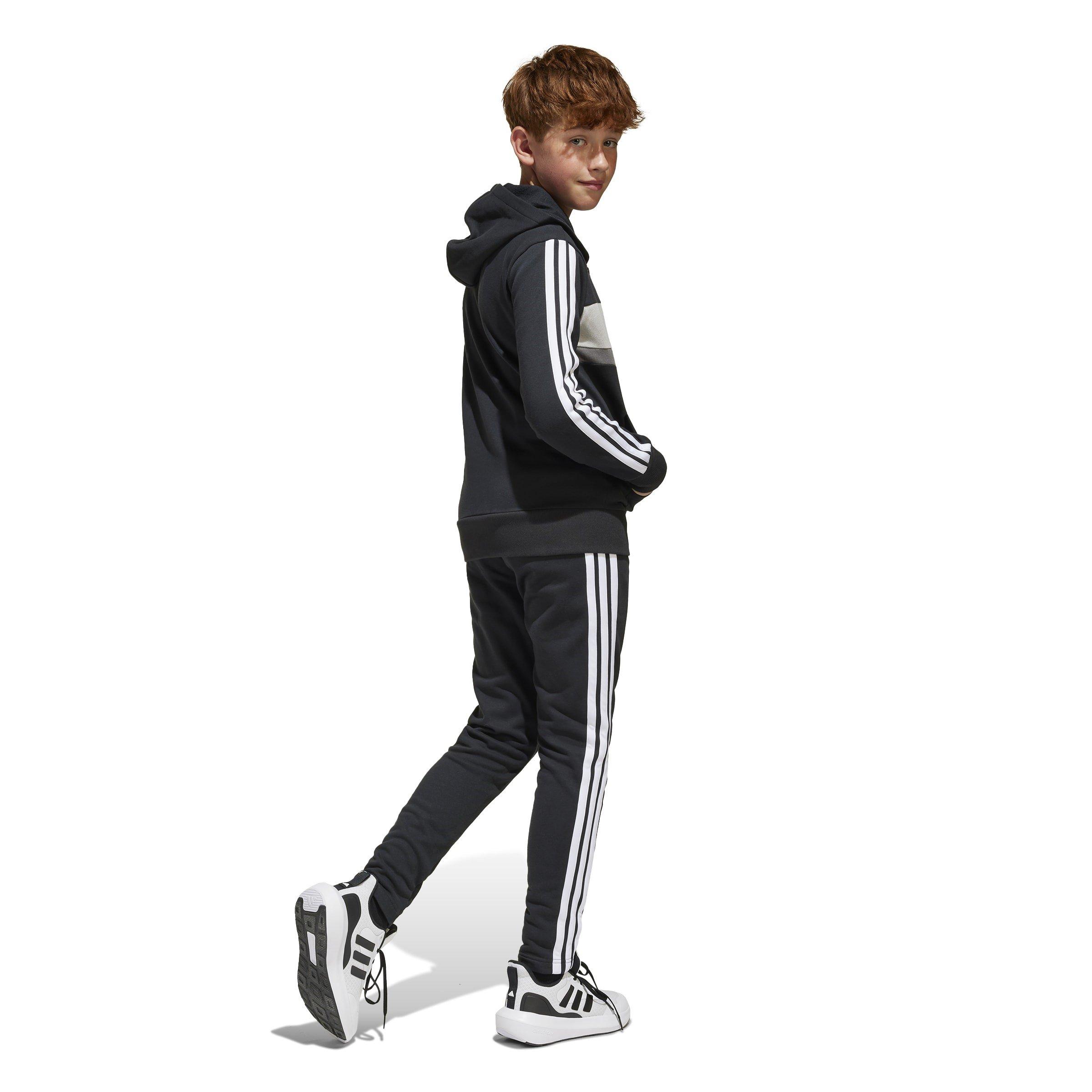 adidas 3S Tiberio Fleece Tracksuit Juniors