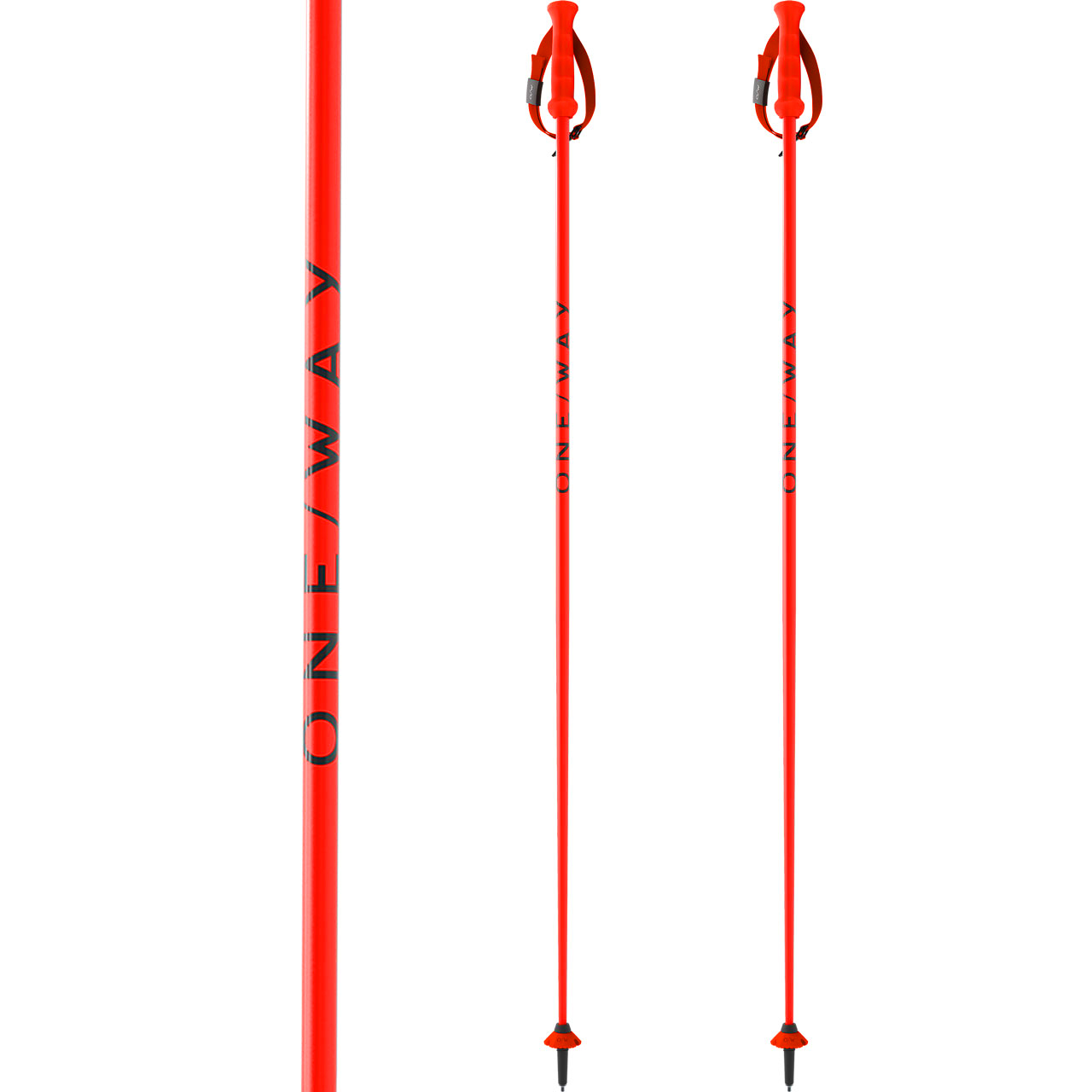 ONE WAY RD 16 SL neon orange | Raceskistöcke | Skistöcke | Alpin Ski | XSPO