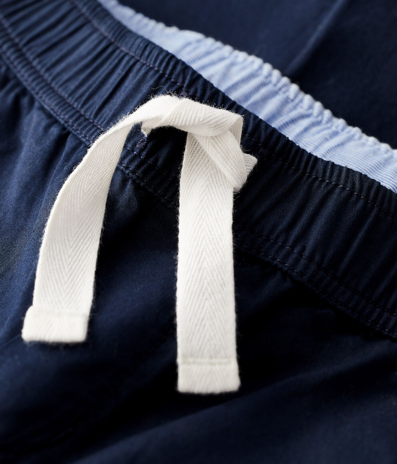 Pantalon regular en serge de coton enfant garçon