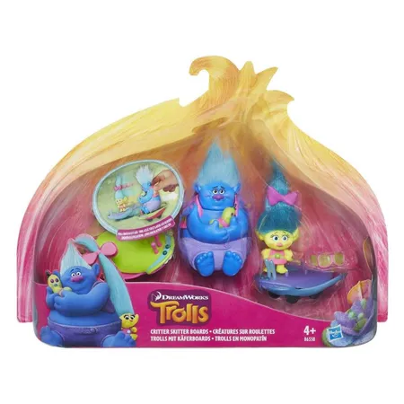 Hasbro Trollstadt Trolls mit Käferboards