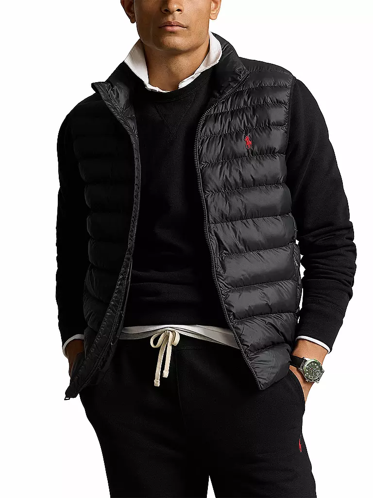 POLO RALPH LAUREN Steppgilet  schwarz