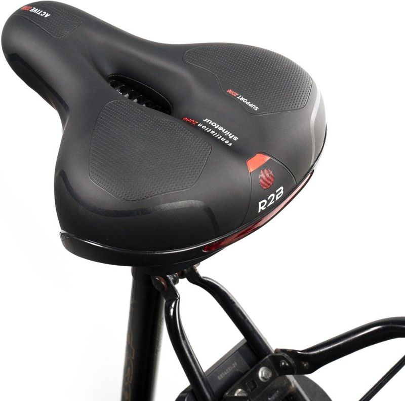 R2B Inc. Zadelhoes - Waterdicht - Fietszadel - Zwart