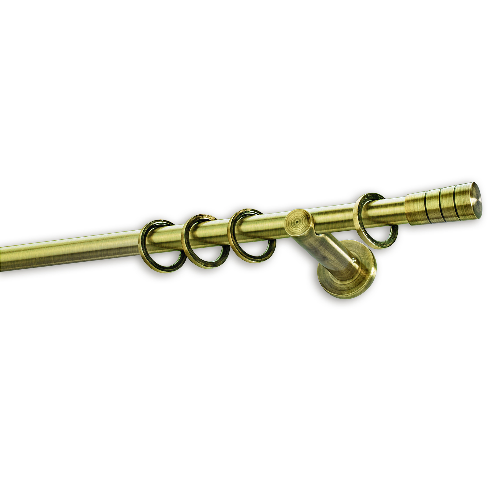Gardinenstange - Messing antik - 240 cm