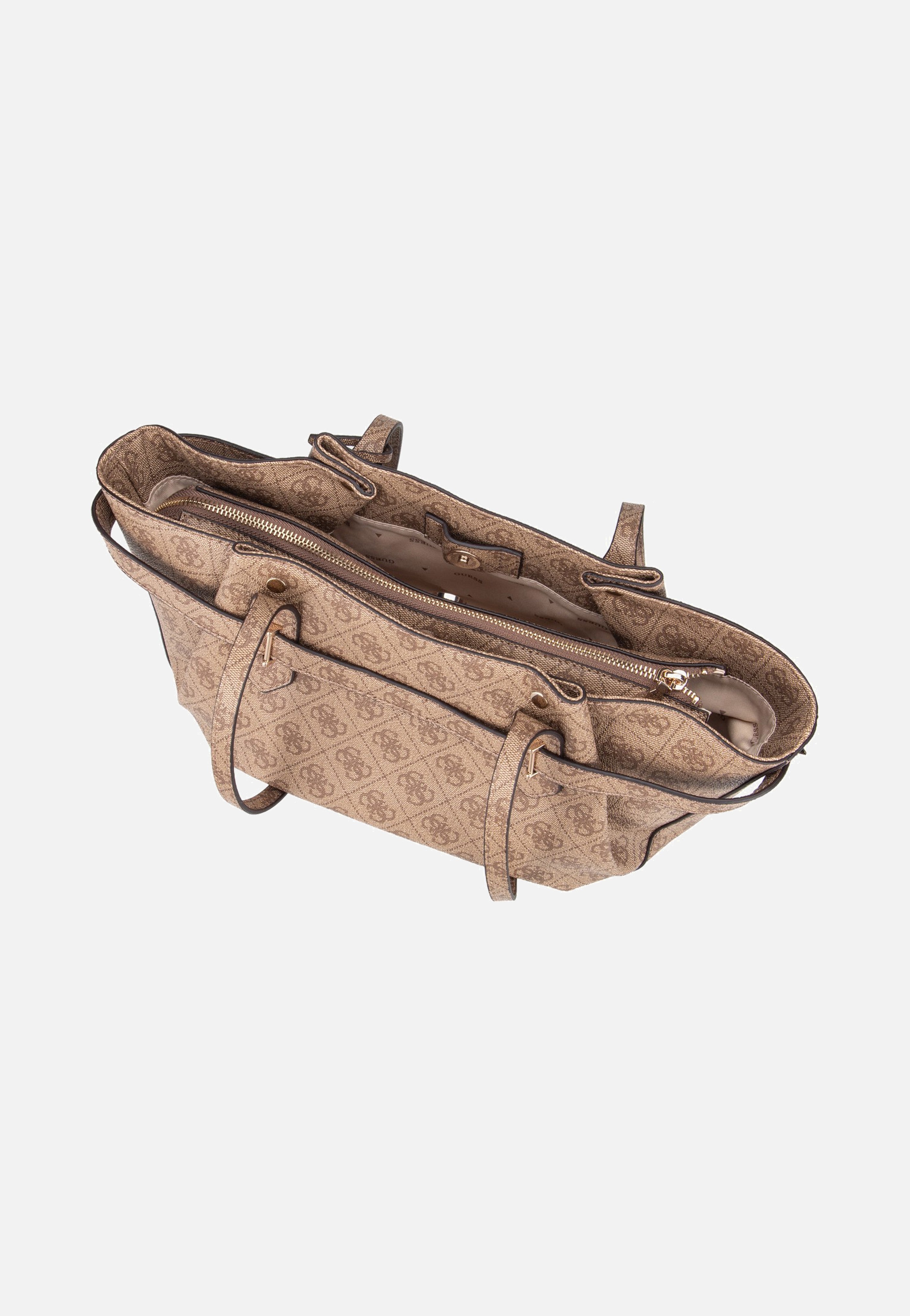 Yesba Girlfriend Shoulder Latte Logo - Satchel