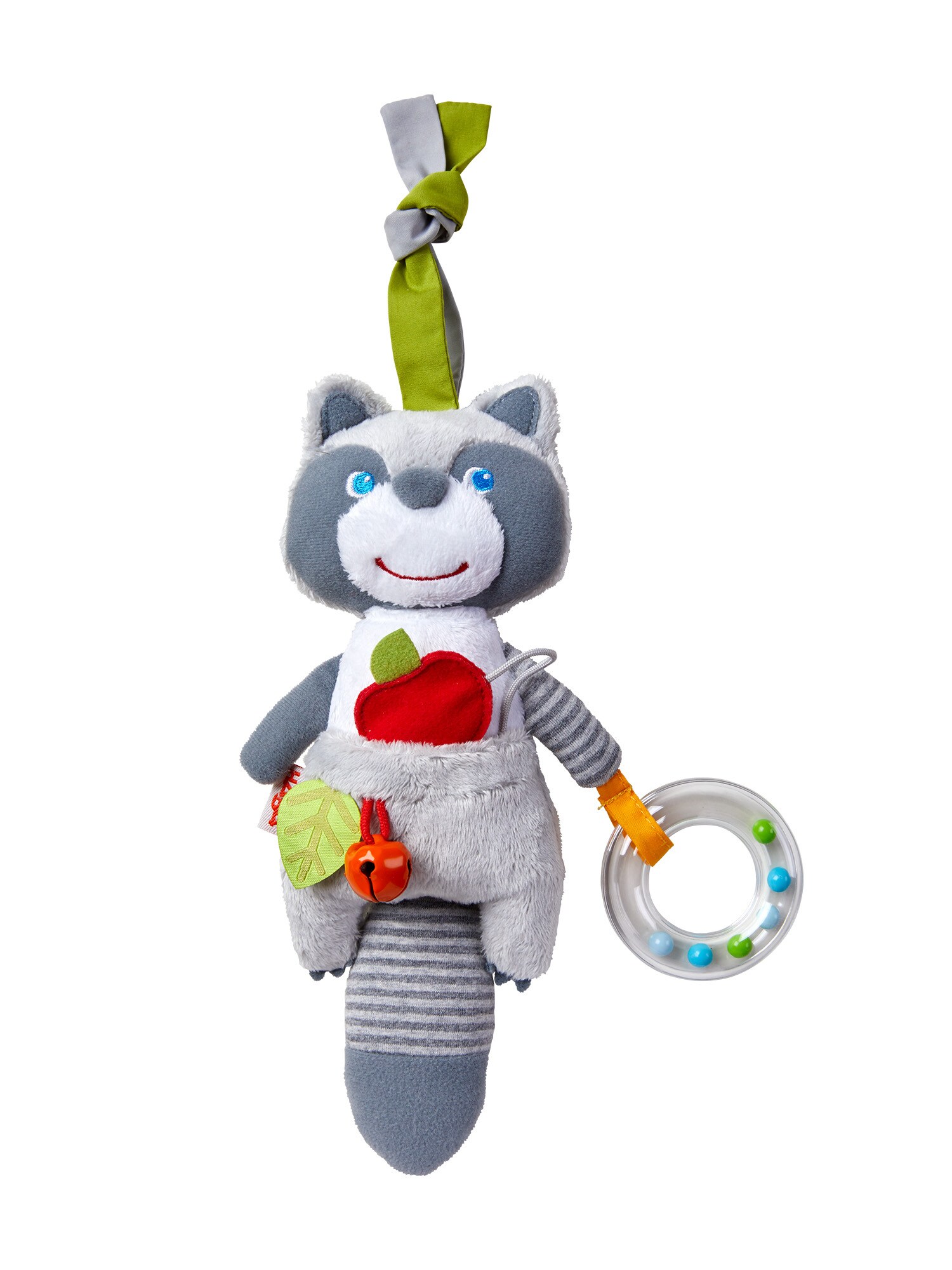HABA Unisex Stoffpuppe Entdeckerfigur Waschbär 1er Pack