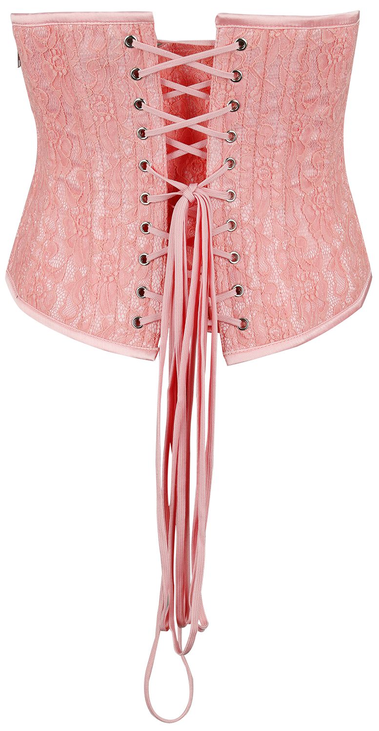 Corset avec Dentelle | Gothicana by EMP Ceinture Corset