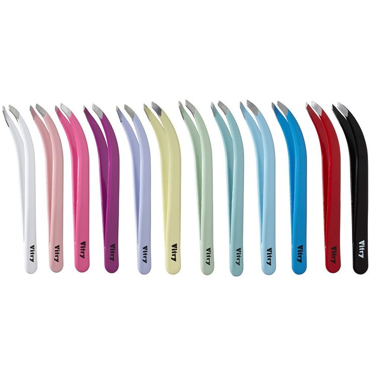 Pince A Epiler Couleur Mors Crabe & Biais Vitry