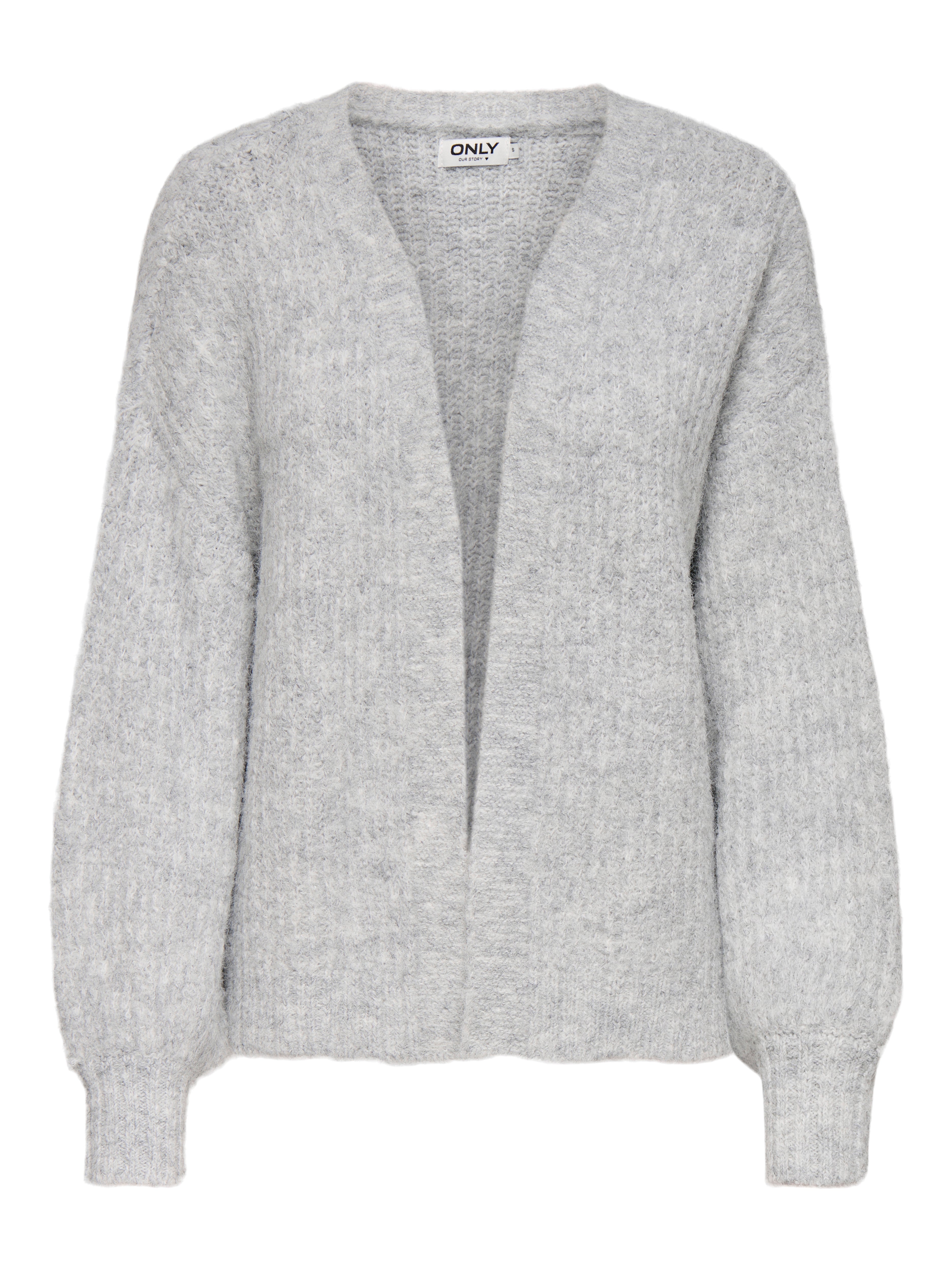 ONLMAGGIE Strickjacke Light Grey Melange