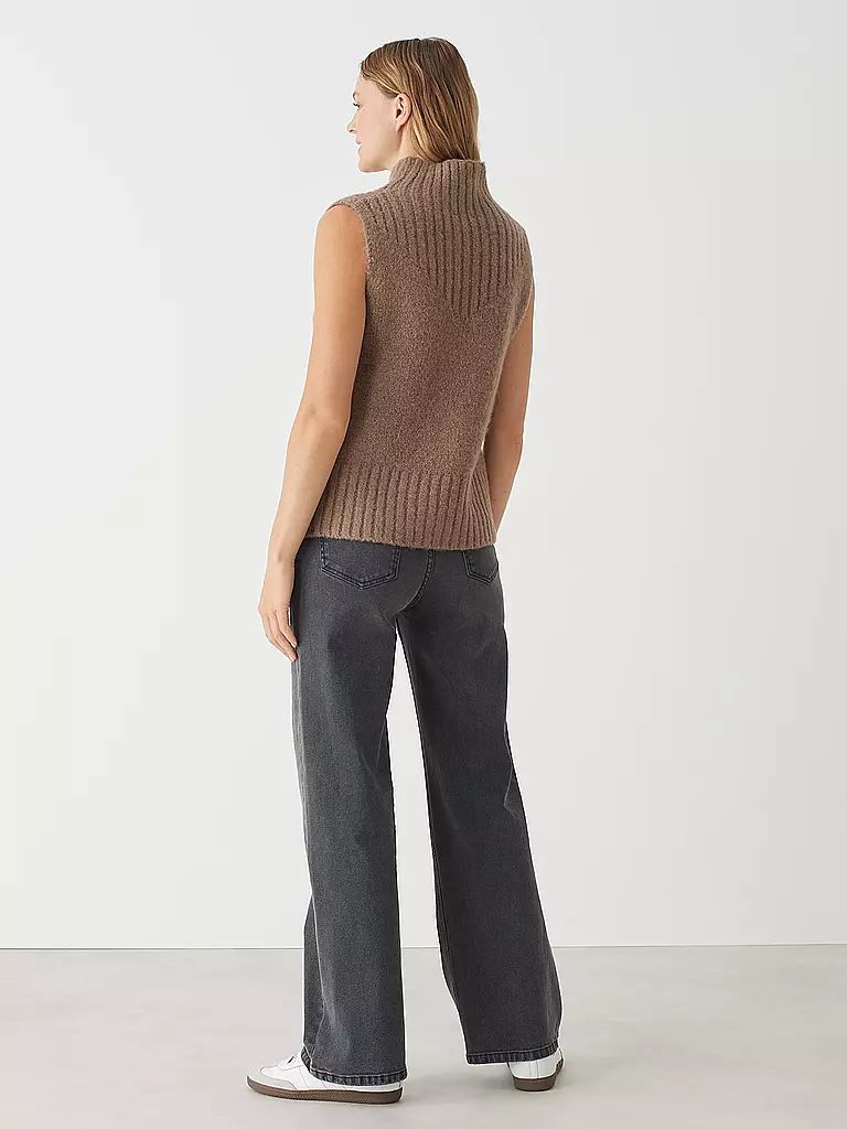 OPUS Strickpullunder POGETI braun