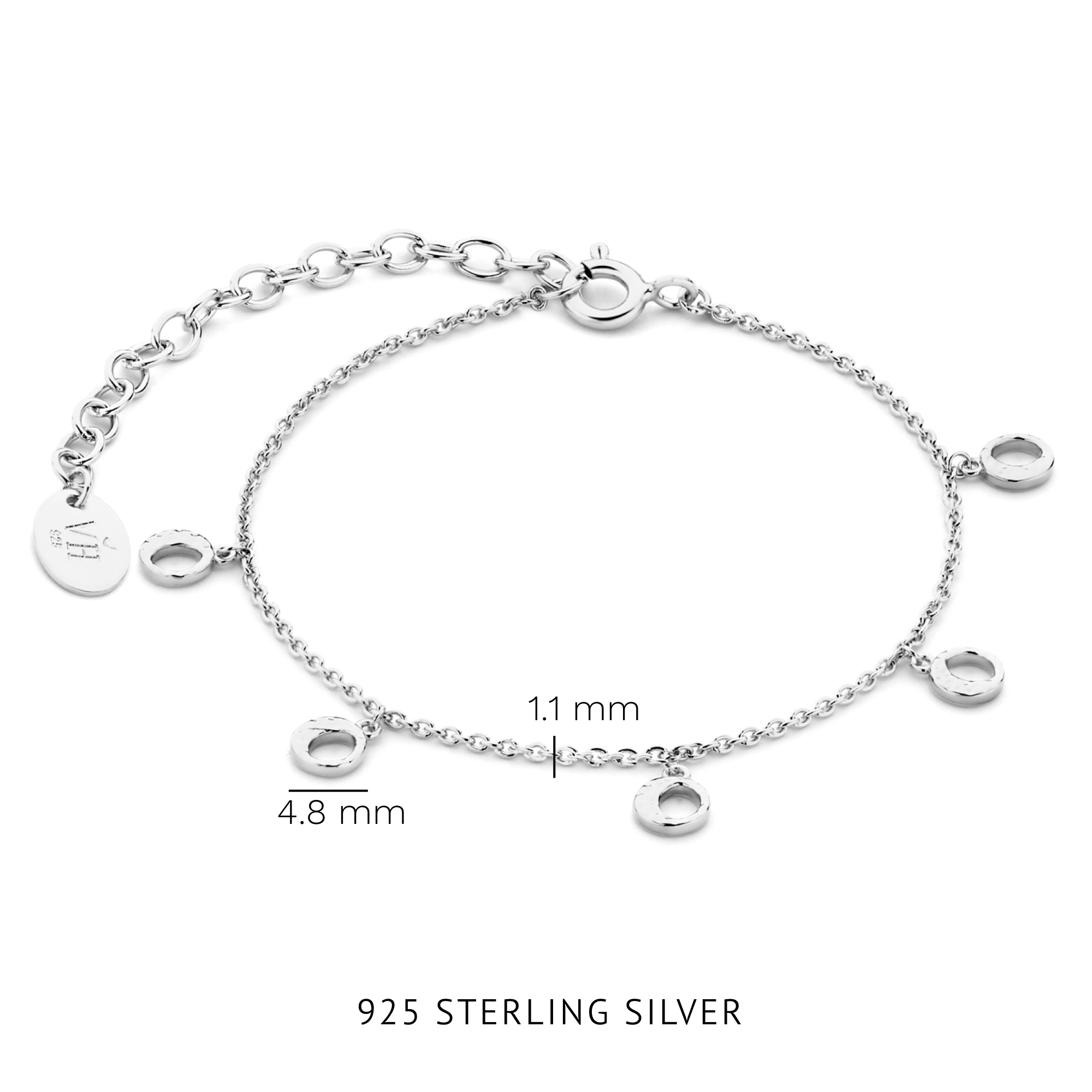 armband Violet Hamden Violet Hamden Zilver