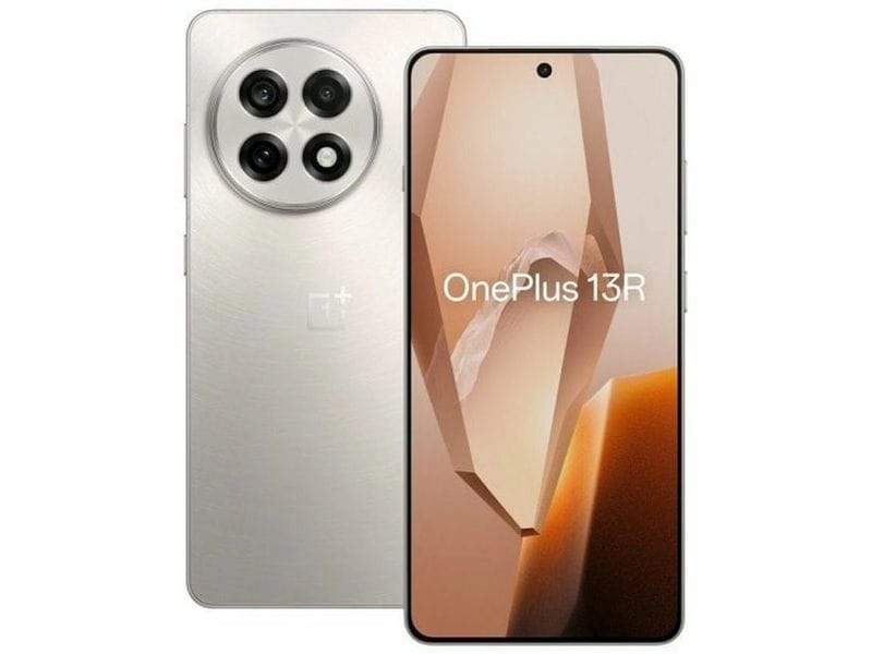 OnePlus 13R 256 GB Silver High-End-Smartphone mit 5G-Unterstützung, Schnellladefunktion und einem beeindruckenden Display