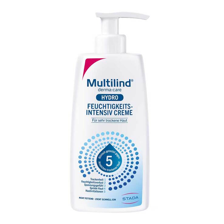 Multilind Dermacare Hydro Feuchtigkeits-Intensiv Creme, 250 ml
