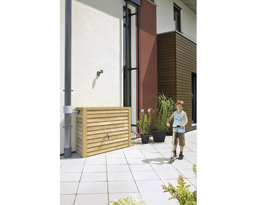 Wandtank GARANTIA Woody 350 L licht hout