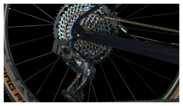 VTT Semi-Rigide Cube Elite C:68X SLT Sram XX1 Eagle AXS 12V 29'' Bleu Liquid