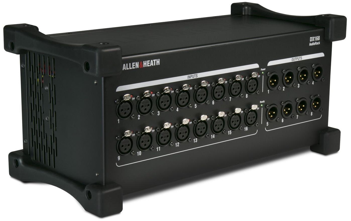 DX168 AudioRack<br>Tragbarer DX-Expander 16 XLR-Eingänge / 8 XLR-Ausgänge