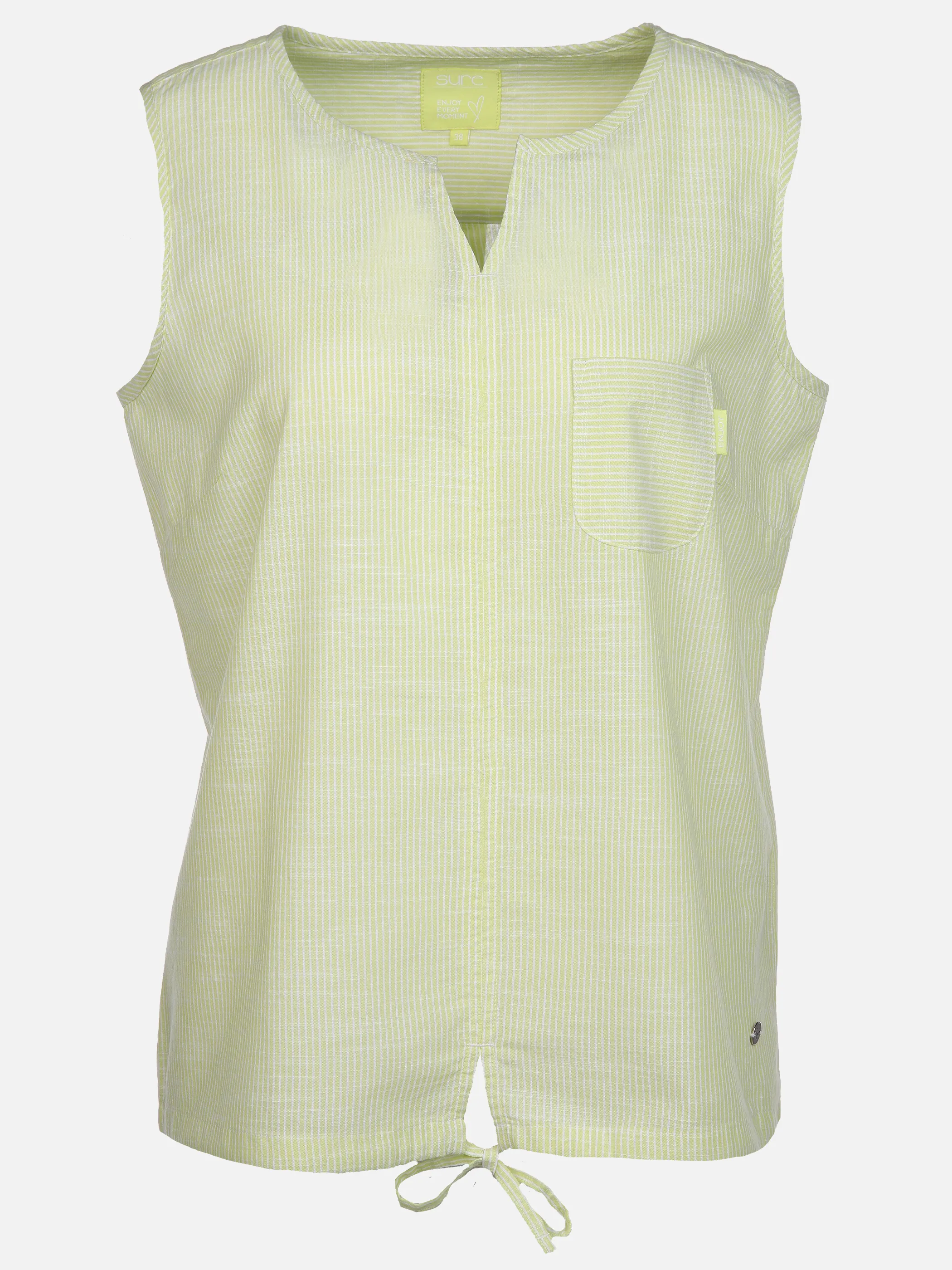 Damen Bluse mit zarten Streifen