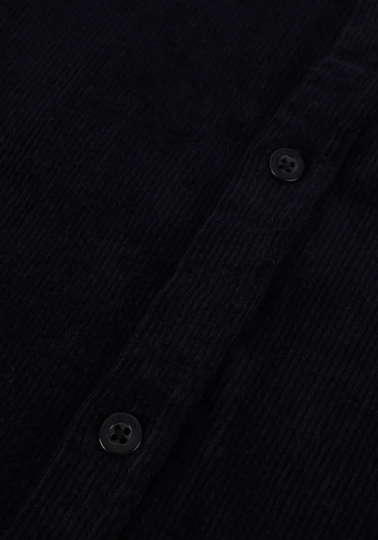 ANERKJENDT donkerblauwe anerkjendt overshirt akleif corduroy shirt