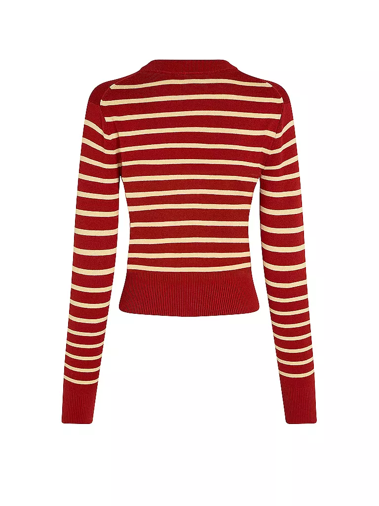 TOMMY HILFIGER Pullover rot