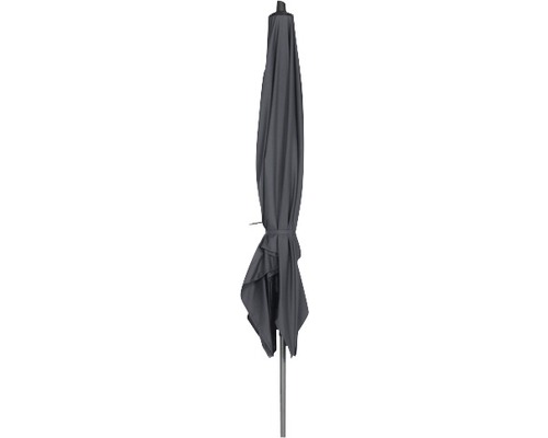 Avio parasol, polyester, Ø 250 cm, antraciet