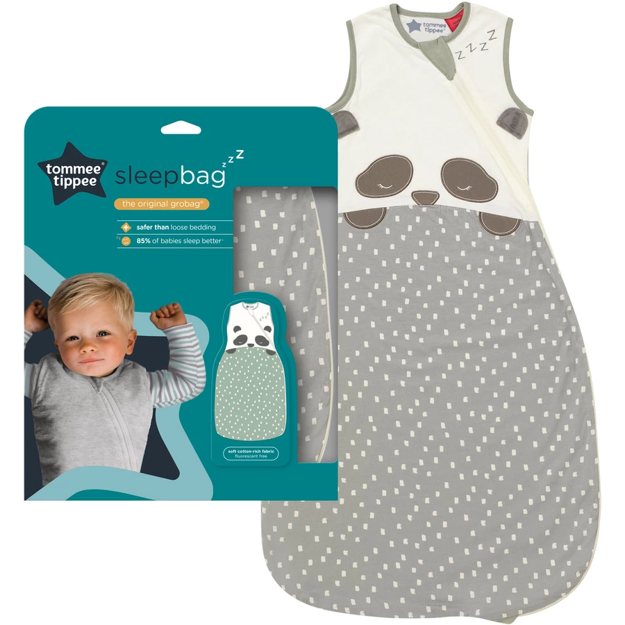 Tommee Tippee Babyschlafsack Original-Grobag 2.5 TOG, schlafender Pip