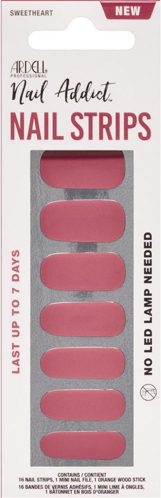 ARDELL Nail Addict Nail Strips Sweetheart 16 Stk
