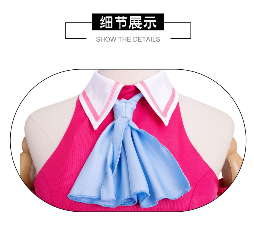 Feravin - Oshi No Ko Cosplay Kostuumset / Lange Volledige Pruik