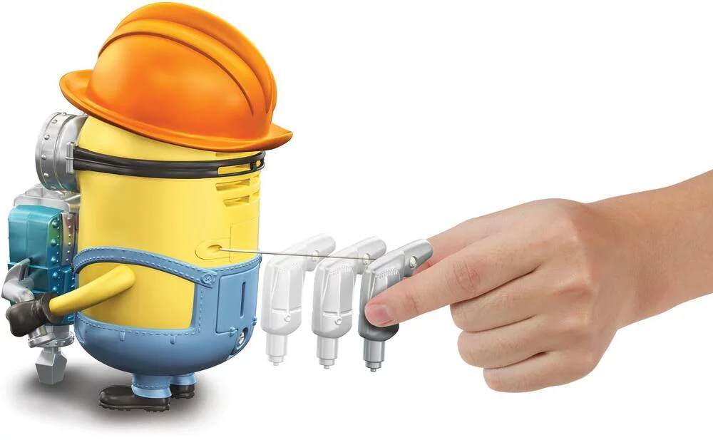 FIGURINE DELUXE 9 CM DAVE CONSTRUCTION - LES MINIONS