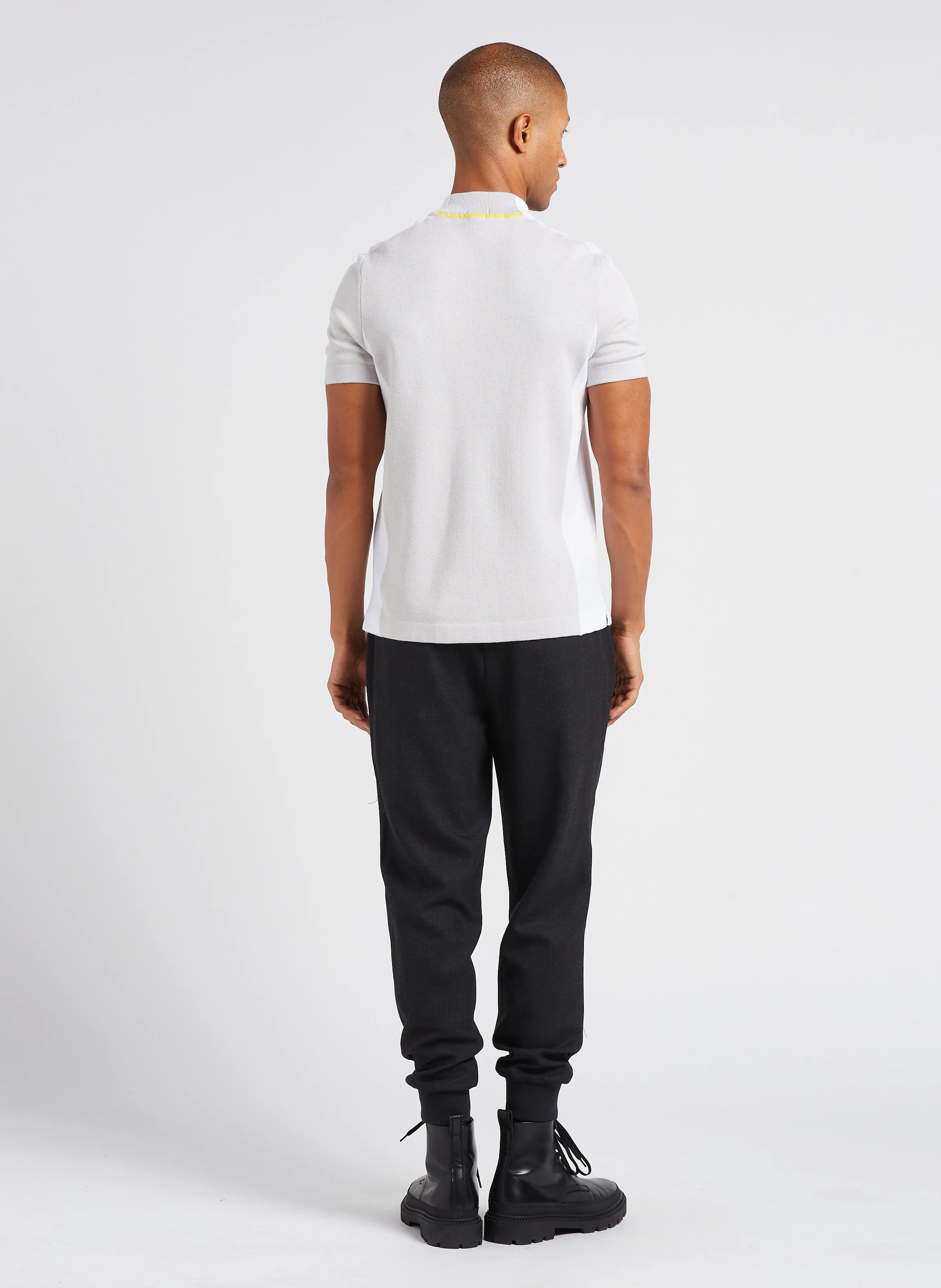 Pantalon jogging relaxed slim-fit| Noir
