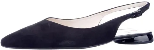 Hogl 1-100102-01000 maat 8.5 Slingback zwart Calandschoen