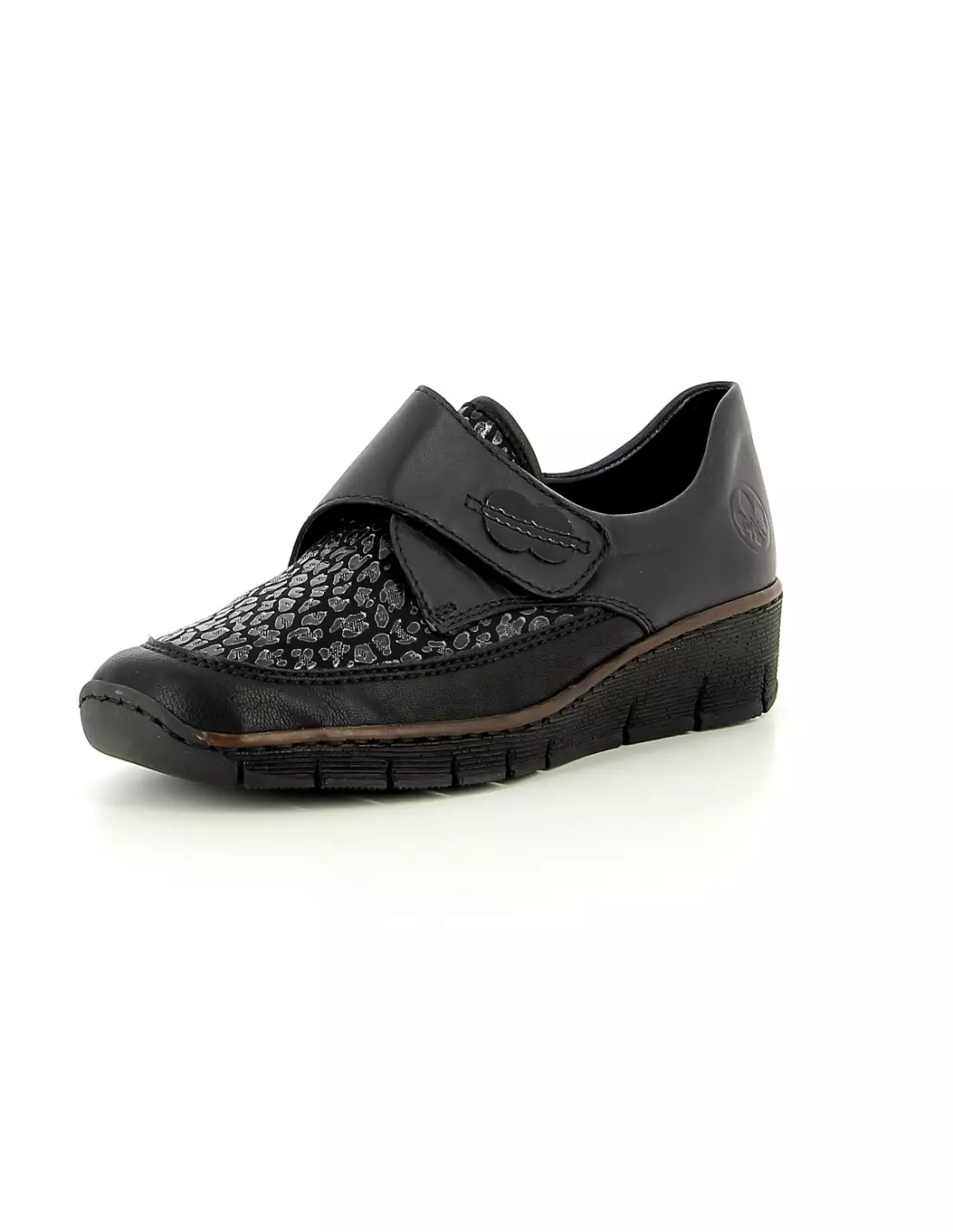 RIEKER 537C0-00 - Derbies, richelieus & trotteurs Noir