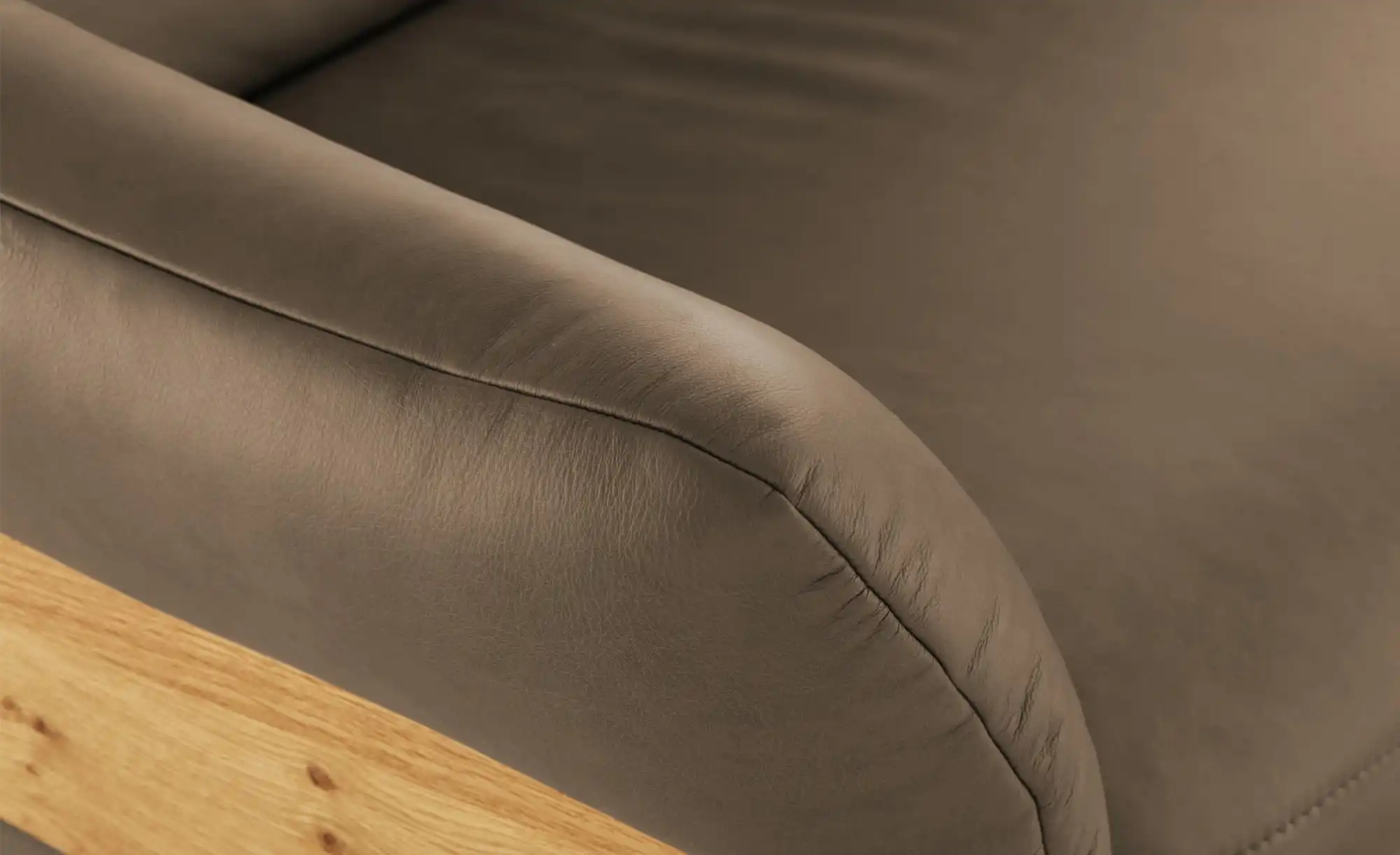 himolla Ecksofa aus Echtleder 1059