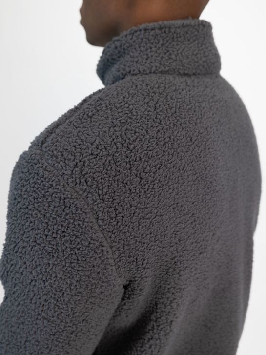 Big Tramp Fleecejacke Grau
