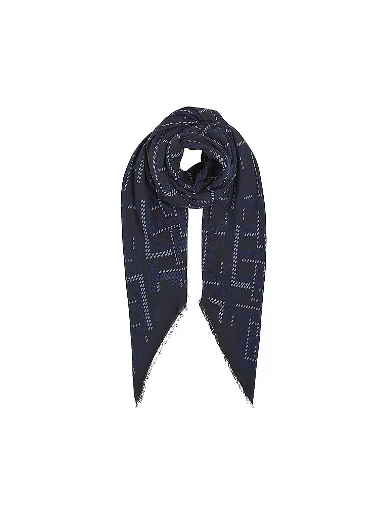 TOMMY HILFIGER Tuch  dunkelblau