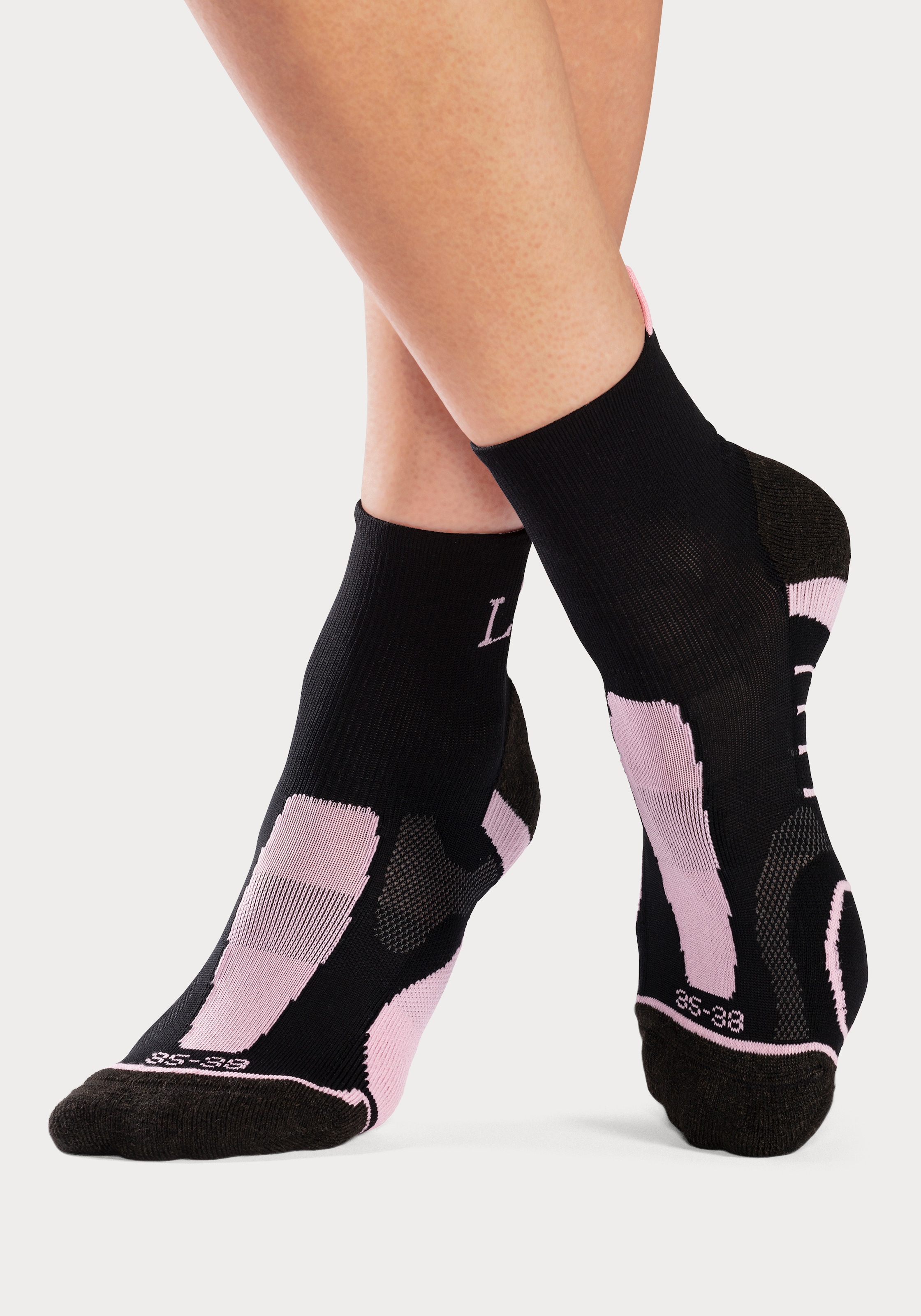 LASCANA ACTIVE Wandersocken Packung, 3 Stk. tlg. mit verstärkten Belastungszonen