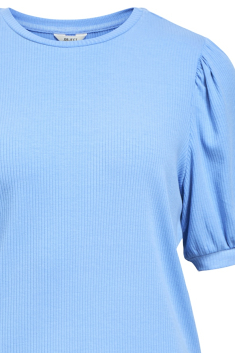 Object blauwe dames t-shirt