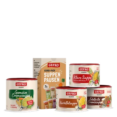 Suppen-Set: 5 Suppen im Vorteilspaket