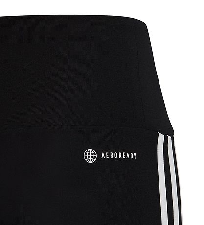 adidas Performance Leggings - G TR-ES 3S TIG - Schwarz/Weiß