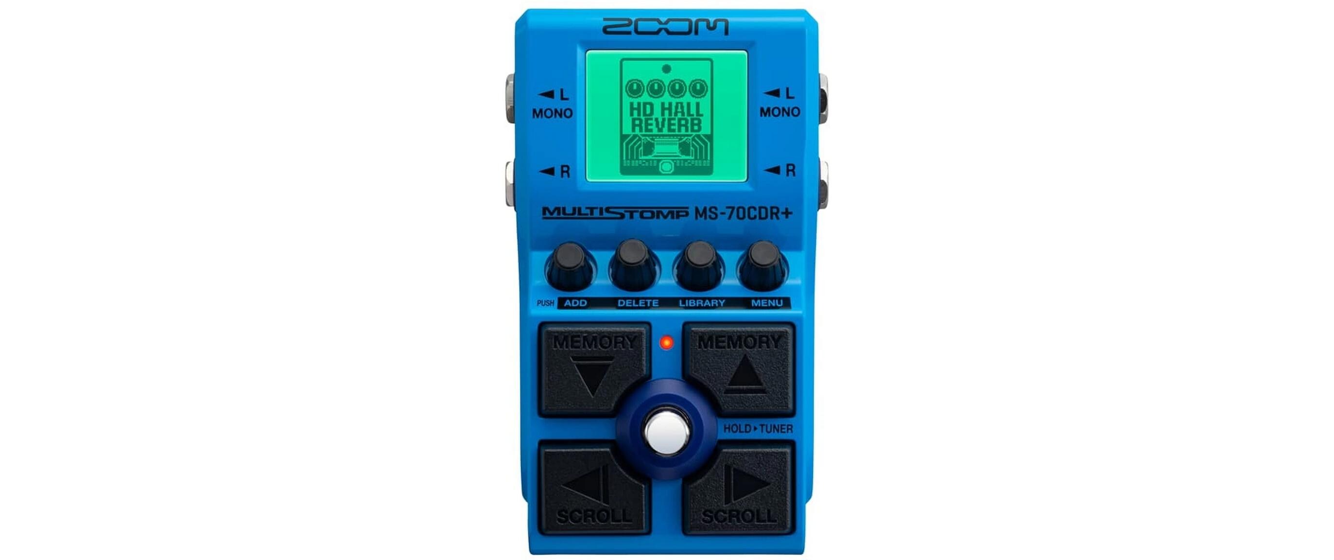 Effektgerät MS-70CDR+<br>Ein kleiner «Stomp» für einen Musiker – Ein grosser Sprung für seine Chorus-, Delay- & Reverb-Effekte