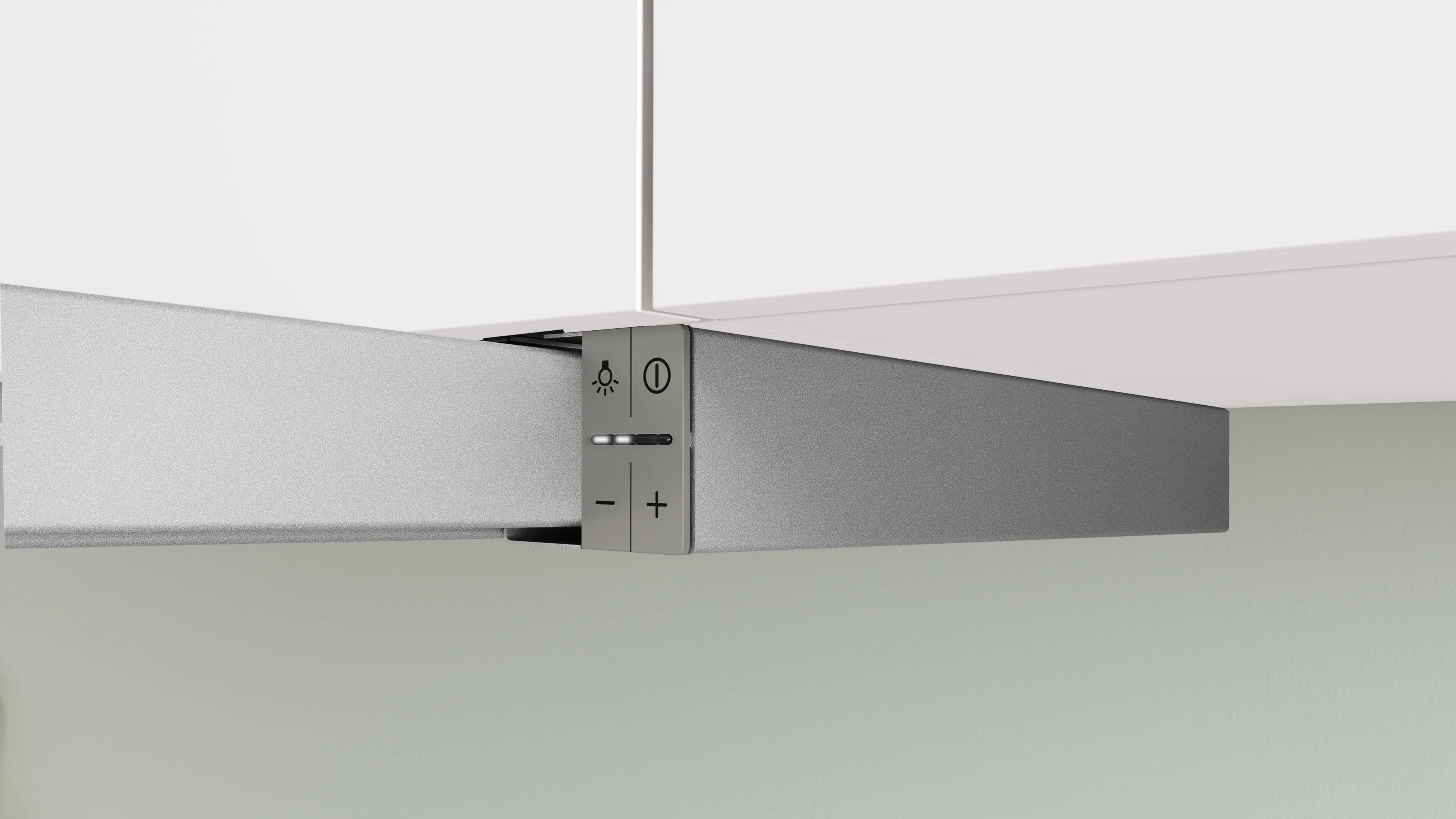Serie 4 Vlakscherm afzuigkappen 60 cm Zilver metallic