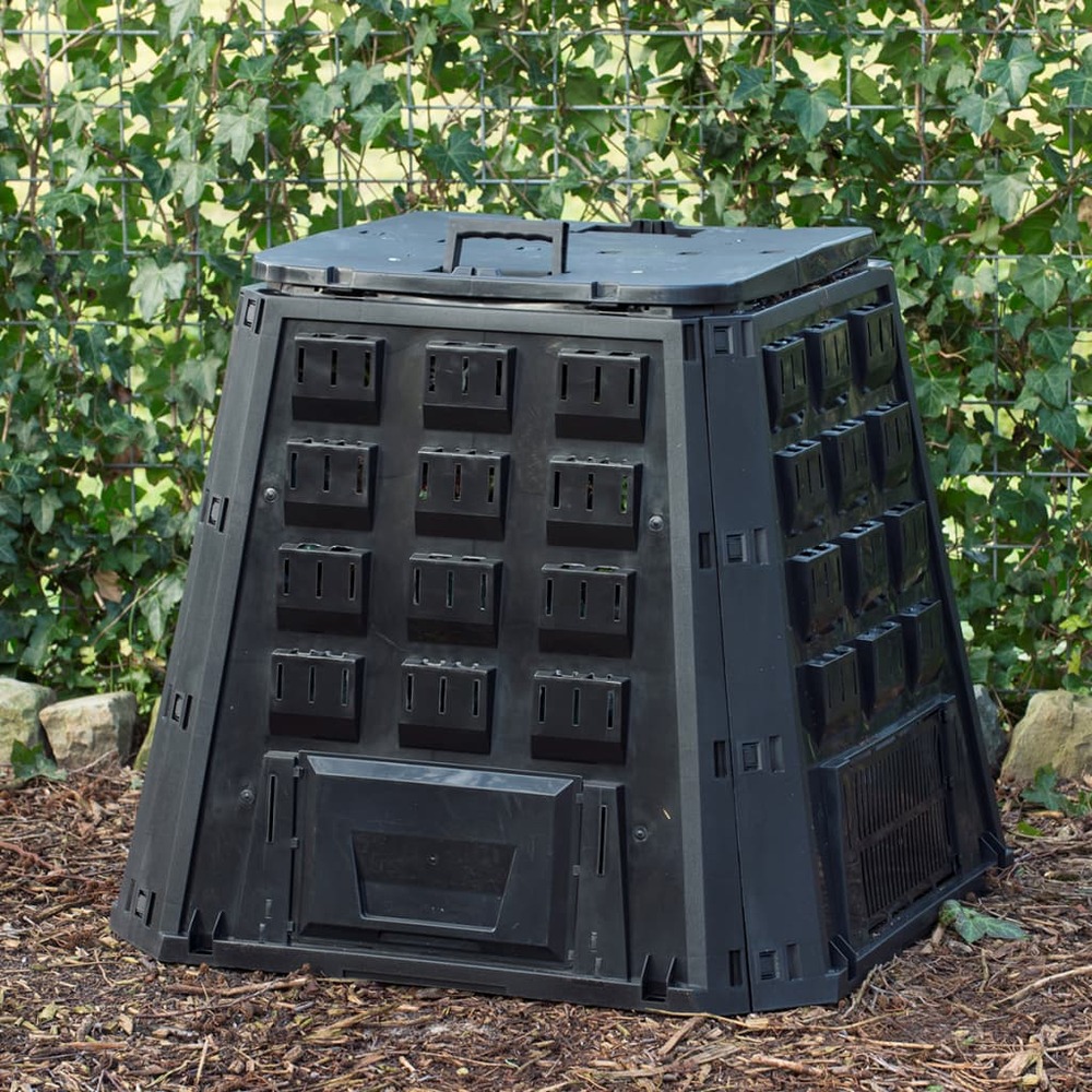 Bac à compost noir 400 l