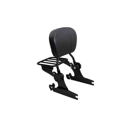 Sissy bar CustomAcces LUXUS SOFTAIL - Noir